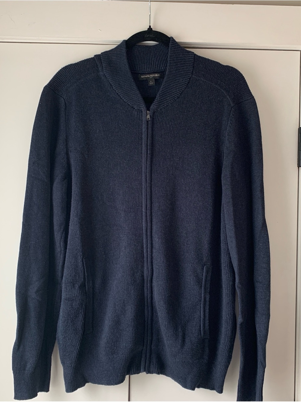 Banana Republic Zip Up Sweater